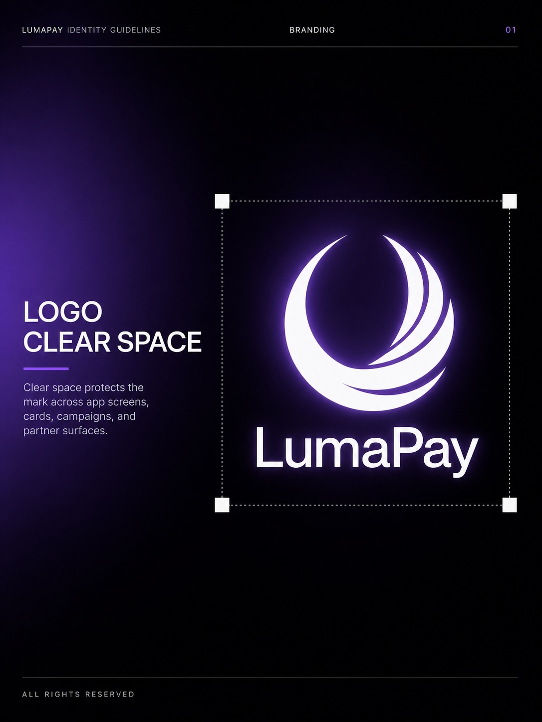 LumaPay Web3 支付与钱包视觉系统案例封面
